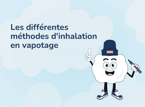 différentes méthodes d'inhalation vapotage