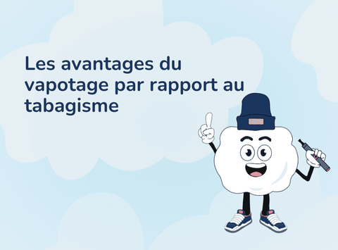 Les avantages du vapotage par rapport au tabagisme