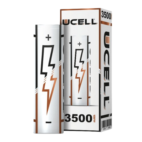 Accus 18650 3500.mAh Ucell cigarette électronique
