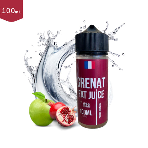 E-liquide grenade pomme Fat Juice Grenat - 100ml - Bob le Vapoteur