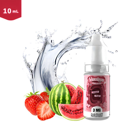 E-liquide pastèque fraise Pink Fever Paperland | Airmust 10 ml - Bob le Vapoteur