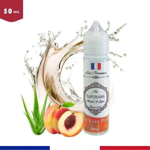 Arômes et liquides Vaporama 50ml Aloé Vera Pêche