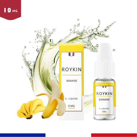 E-liquide fruité banane - 10ml - Bob le Vapoteur