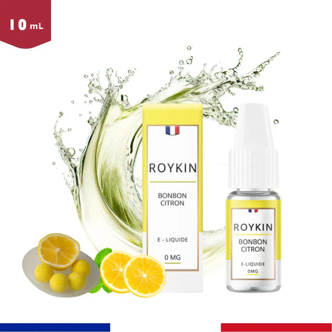 E-liquide bonbon citron - 10ml - Bob le Vapoteur