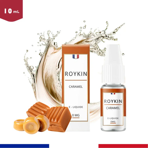 E-liquide caramel - 10ml - Bob le Vapoteur