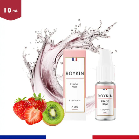 E-liquide Fraise Kiwi - Roykin- 10ml - Bob le Vapoteur