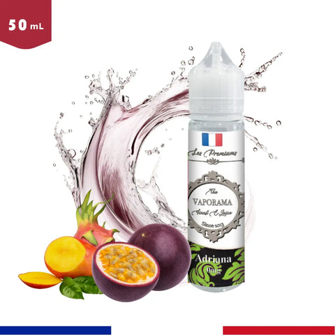 Arômes et liquides Vaporama 50ml Adriana Fruit du dragon Mangue Passion