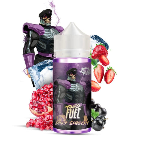 fighter-fuel-dark-shigeri-e-liquide-100ml-cassis grenade fraise