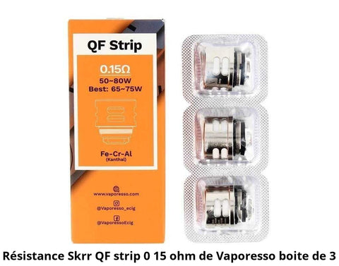 QF Strip - Vaporesso - Bob le Vapoteur