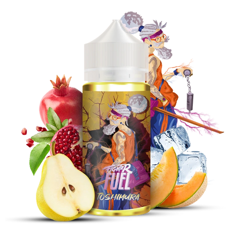 Fighter Fuel Toshimura E-liquide 100ml - Poire, Melon et Grenade